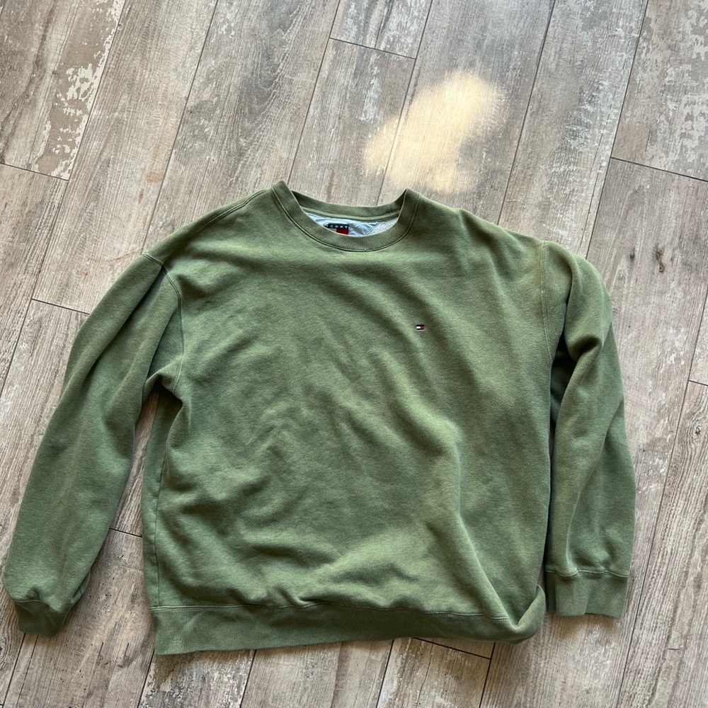 Tommy Hilfiger Green Crewneck Sweatshirt